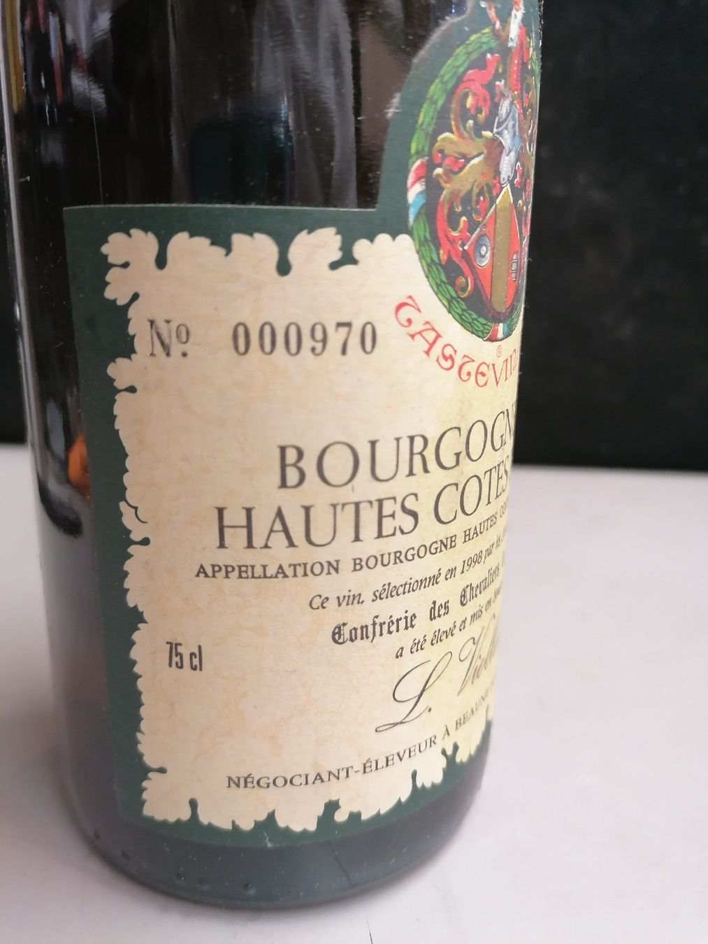 Vino: BOURGOGNE 1997 HAUTES CÔTES DE NUITS – Nuovo (secondo la descrizione) da Genève venduto da Leboucheoreilles 6