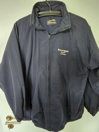 Herren Jacke Slazenger, Gr. S, blau