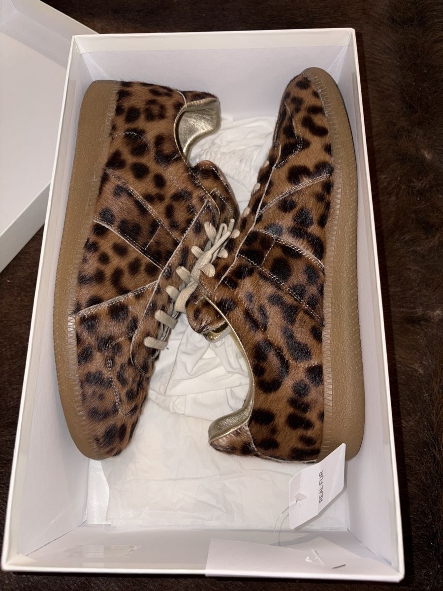 Maison Margiela Scarpe da uomo: Margiela Replica leopard – Usato da Rombach venduto da akiromay 2