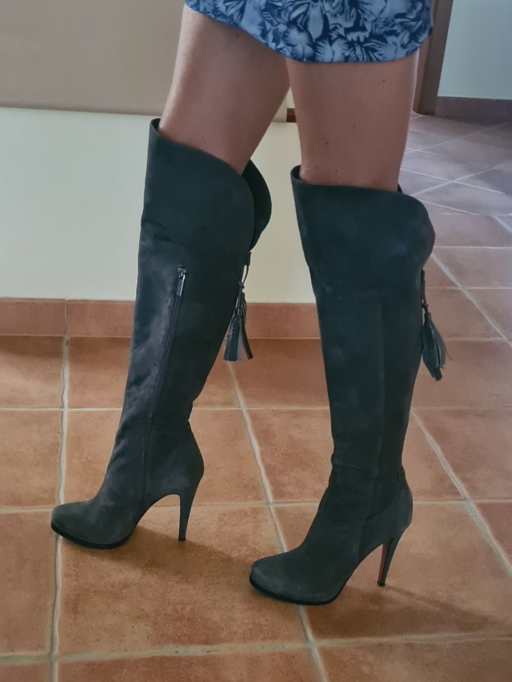 Scarpe da donna: Bottes en cuir marque Heyraud - MUGNAI - taille 38 – Usato da Romont FR venduto da Glonounou 3