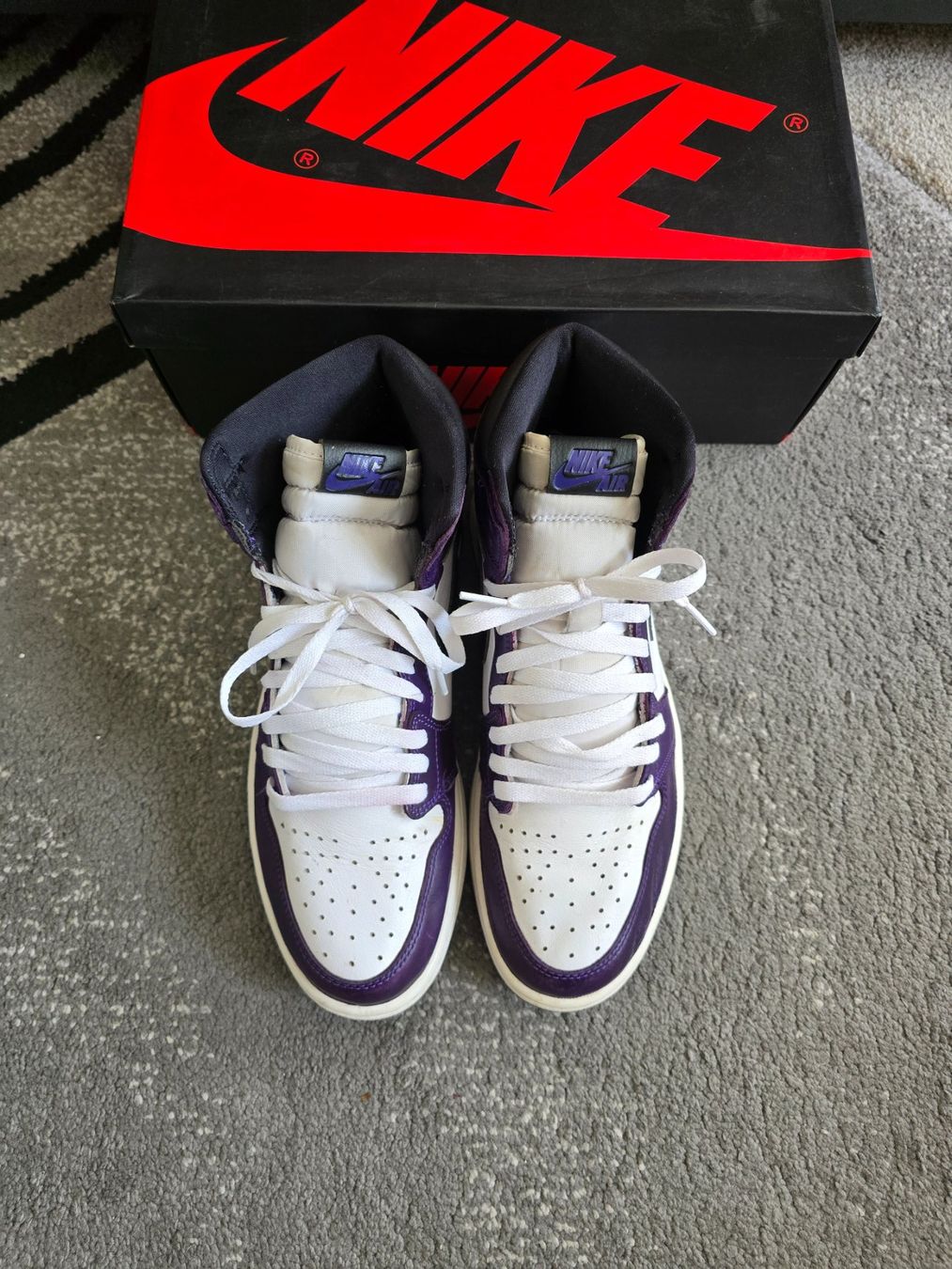 Scarpe da uomo: Jordan 1 high court purple – Usato da Bôle venduto da A_Kickstory 1