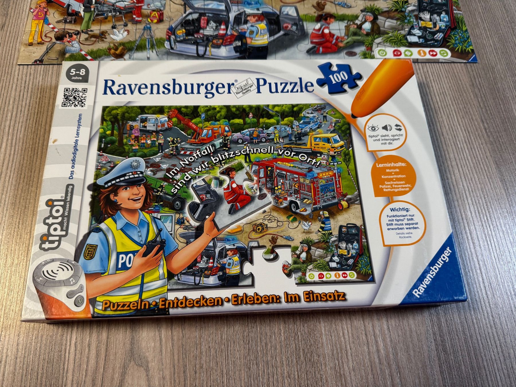 Ravensburger Puzzle: Ravensburger Tiptoi Puzzle "Im Einsatz" 100 Teile, komple... – Usato da Diegten venduto da Sandor29388 2