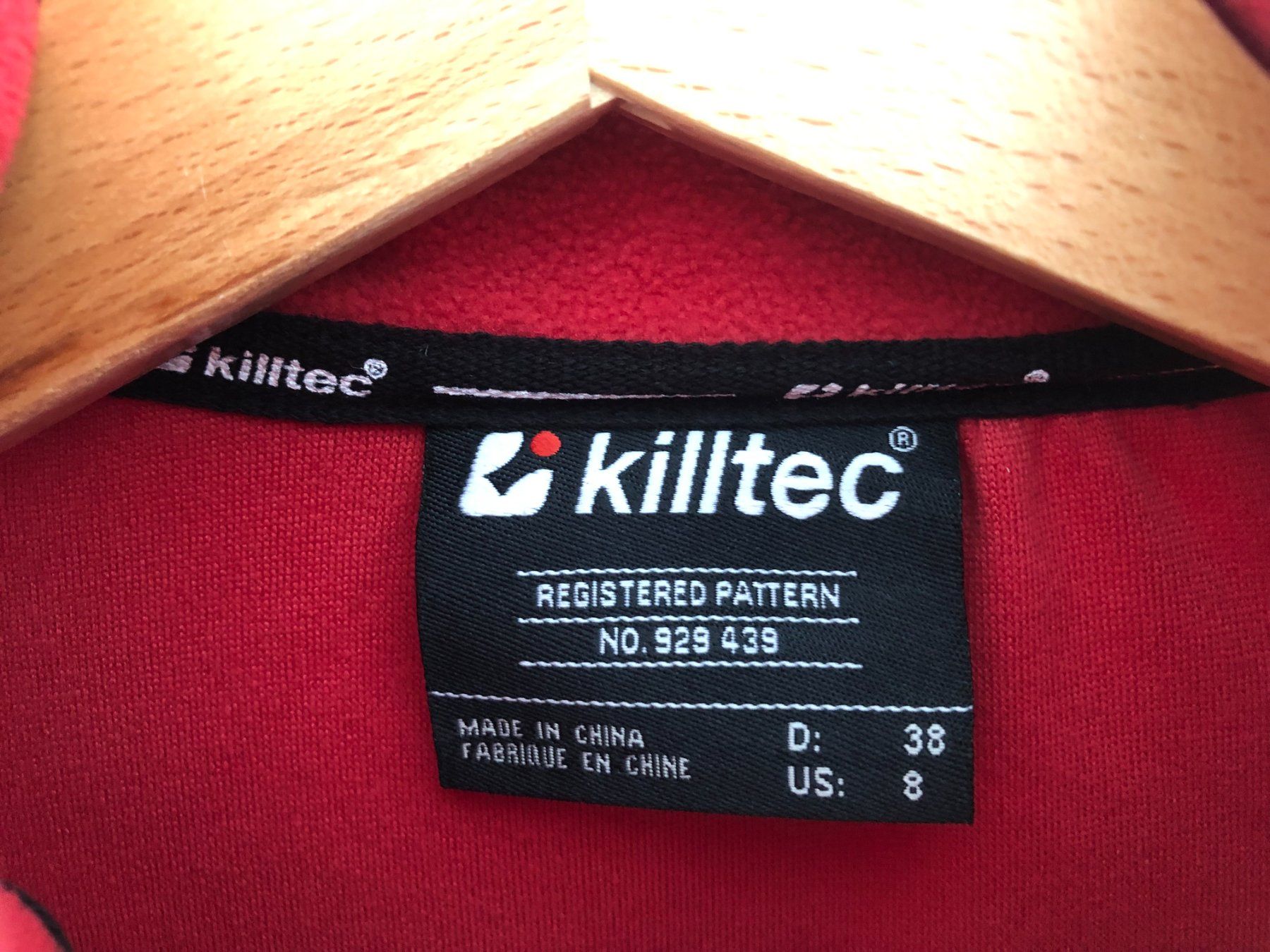 Killtec Maglioni & Felpe: Microfleece-Shirt 38, rot, neu, Killtech – Nuovo e nell'imballaggio originale da Hünenberg See venduto da dustein 2