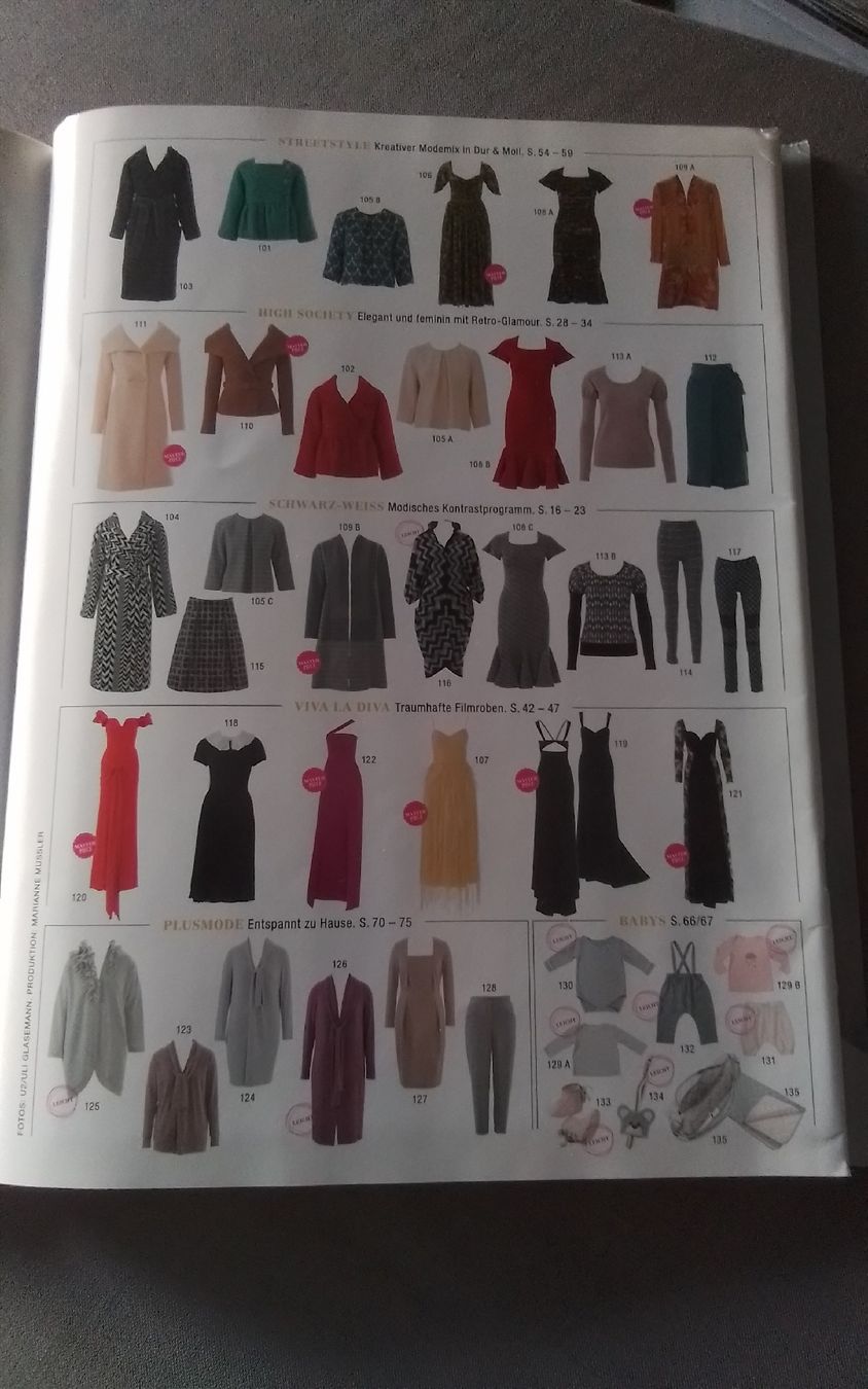 Schnittmuster: BURDA Heft 11/2014, komplett mit Schnittmusterbogen – Neu (gemäss Beschreibung) aus Würenlingen von puntala 1