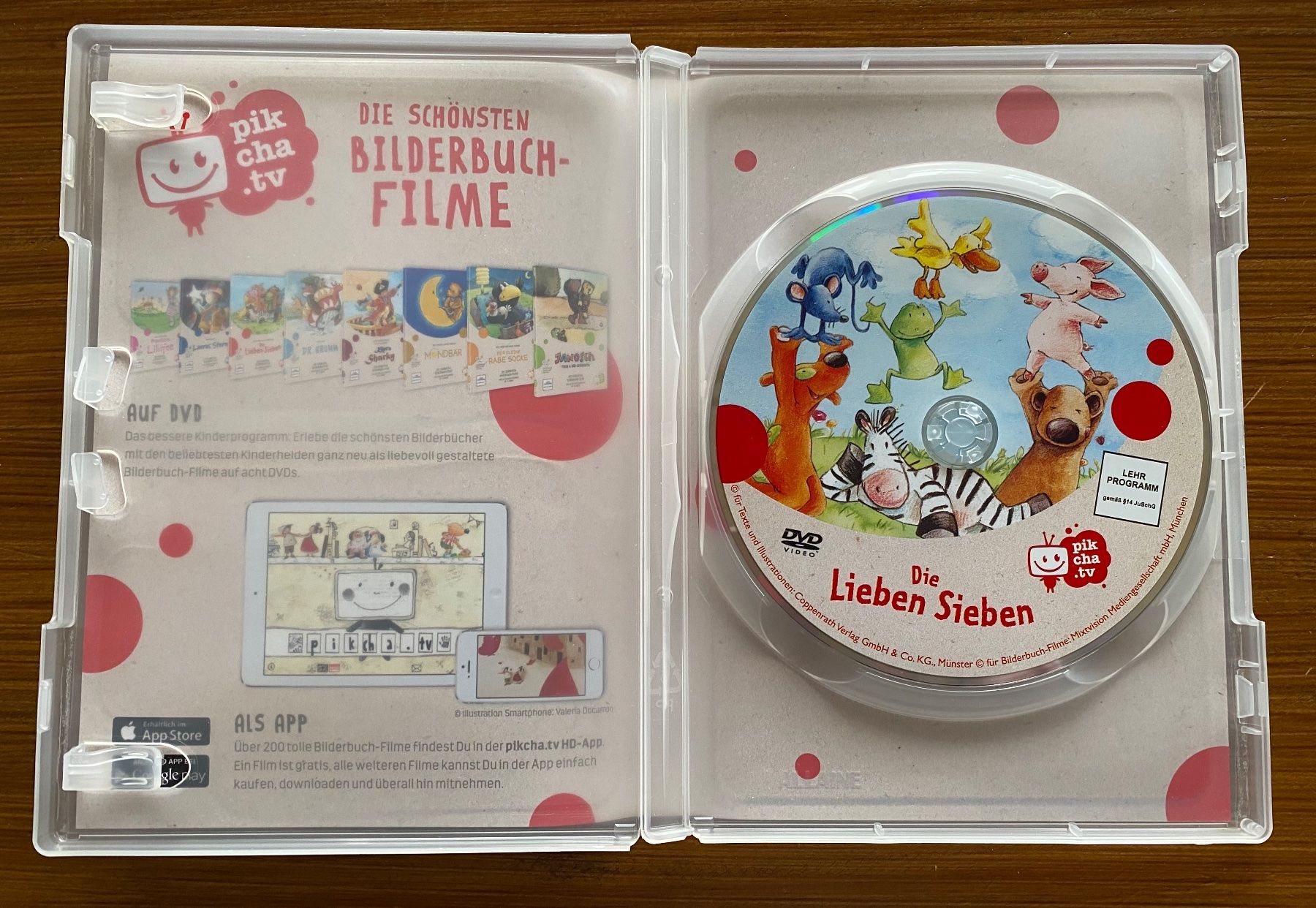 Tutti i DVDs: Die Lieben Sieben -  Kinder DVD – Usato da Urdorf venduto da Bets4 2