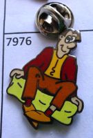 Pin Mann rot Comics
