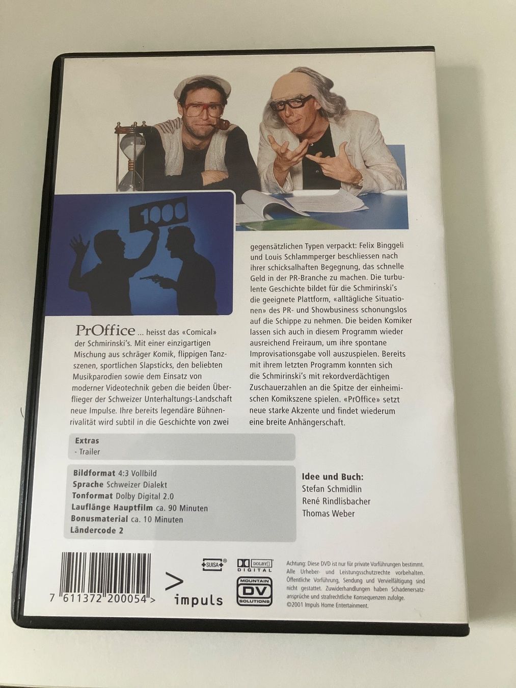 Tutti i DVDs: Schmirinski's PrOffice (DVD) – Usato da Arbon venduto da JoJoAs 1