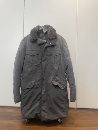 PEUTEREY Herren Winterjacke Gänsedaunen Grau Gr. 54