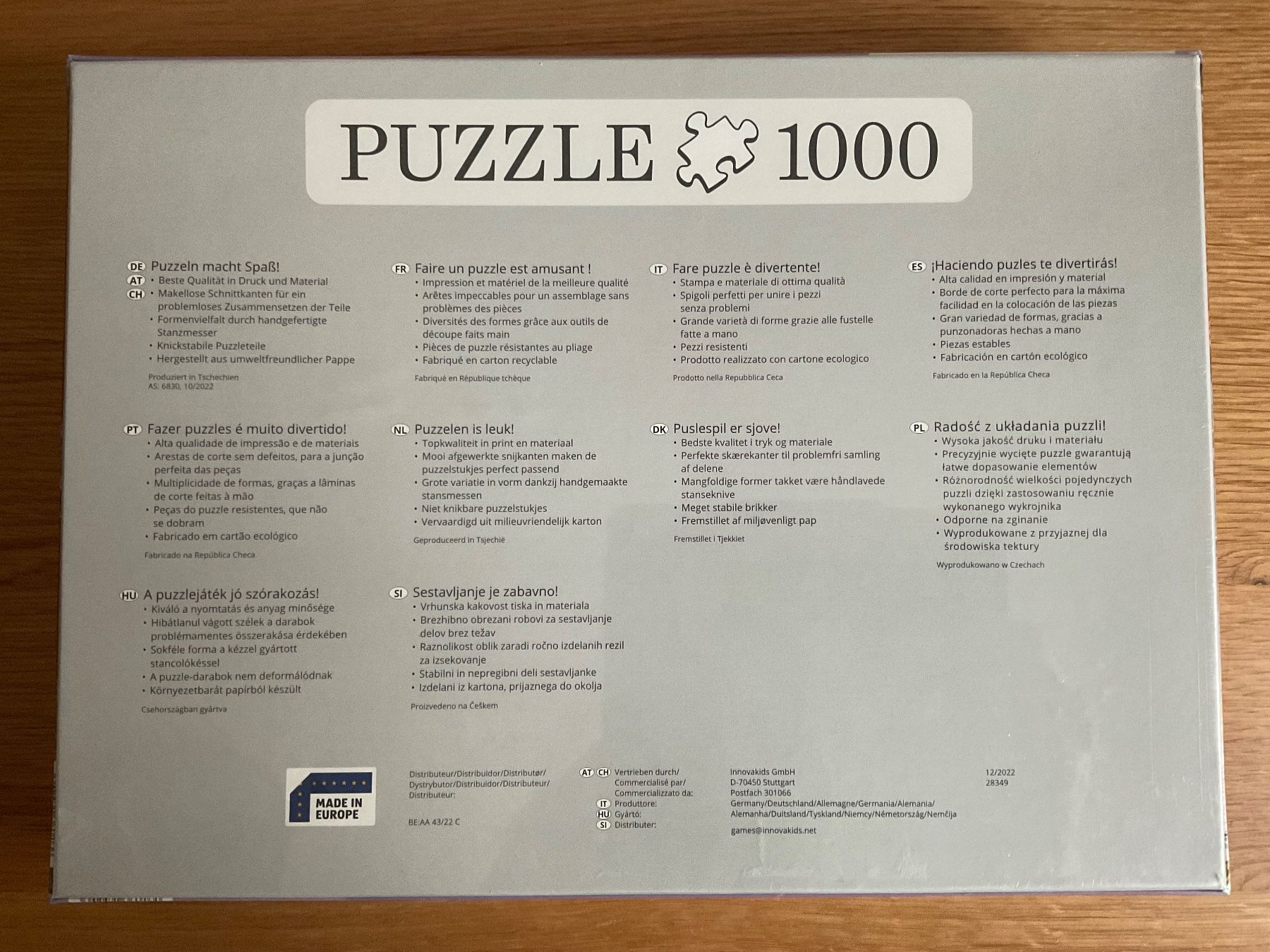 Puzzle: Puzzle Idyllische Hütte – Nuovo e nell'imballaggio originale da Winterthur venduto da Whitefish 1
