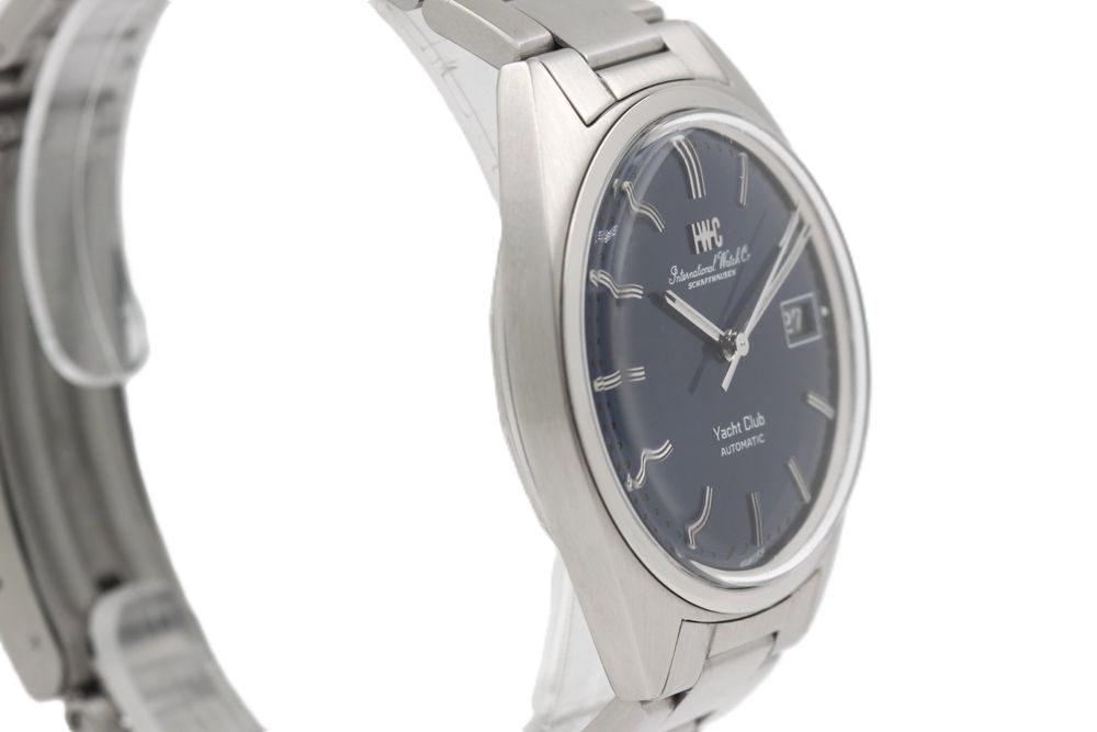 IWC Orologi: IWC Yacht Club Vintage Automatic Blaues Zifferblatt *5859 – Usato da Zürich venduto da luxtrade 4