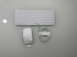 Apple Magic Keyboard Touch ID + Magic Mouse USB-C CH Set neu