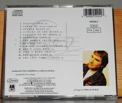 CD: Chris de Burgh - Flying Colours – Usato da Unterbäch venduto da waqil 1