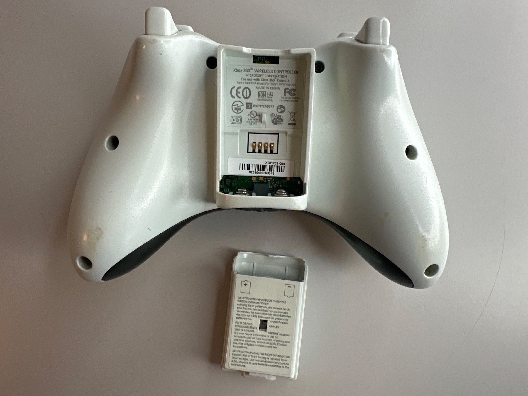 Microsoft Controller: Xbox 360 Controller weiss – Usato da St.gallen venduto da taduz 2
