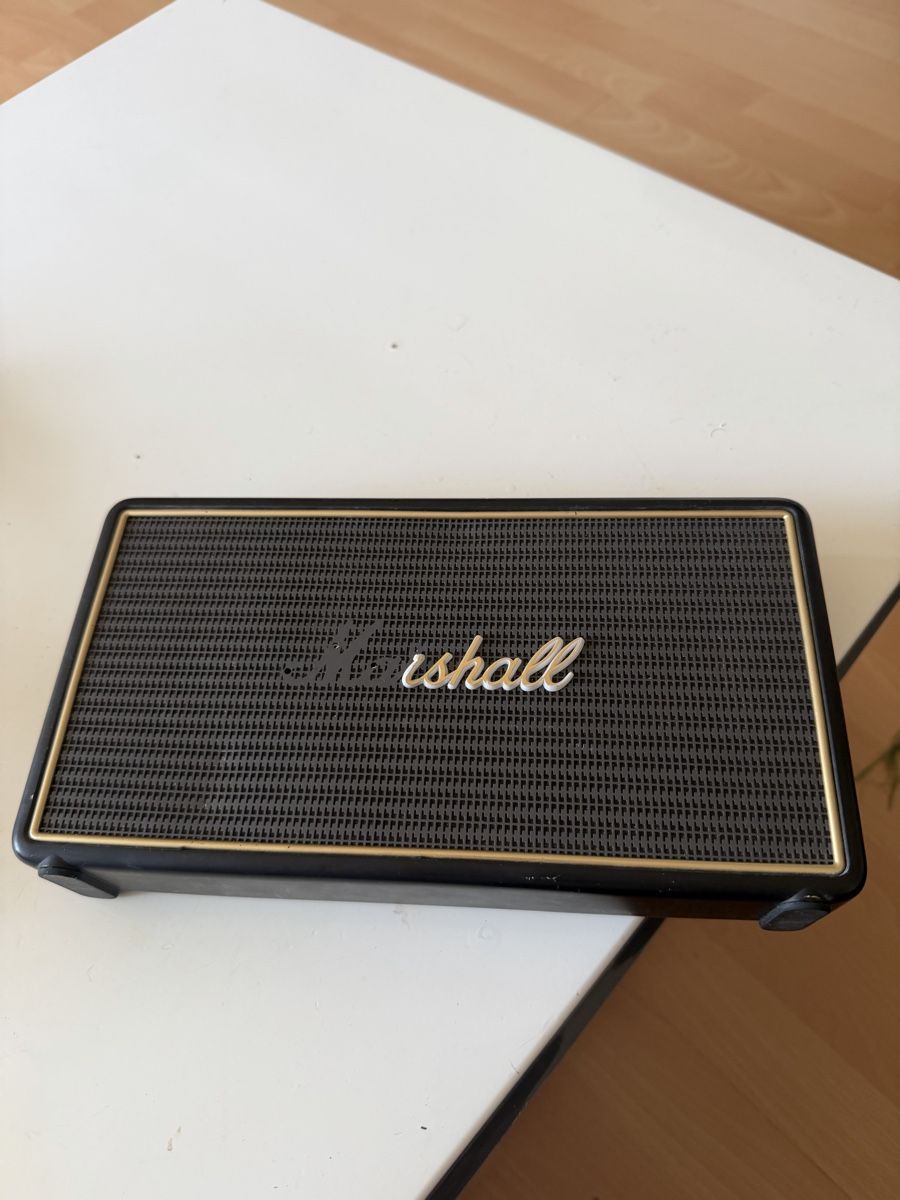 Lautsprecher: Marshall Stockwell Bluetooth Lautsprecher – Gebraucht aus Baden von noli.r