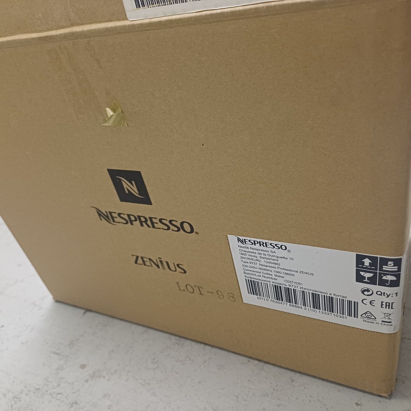 Nespresso Macchine per caffè & Macchine per espresso: Nespresso Zenius Kaffeemaschine – Usato da Dino venduto da campana2004 3