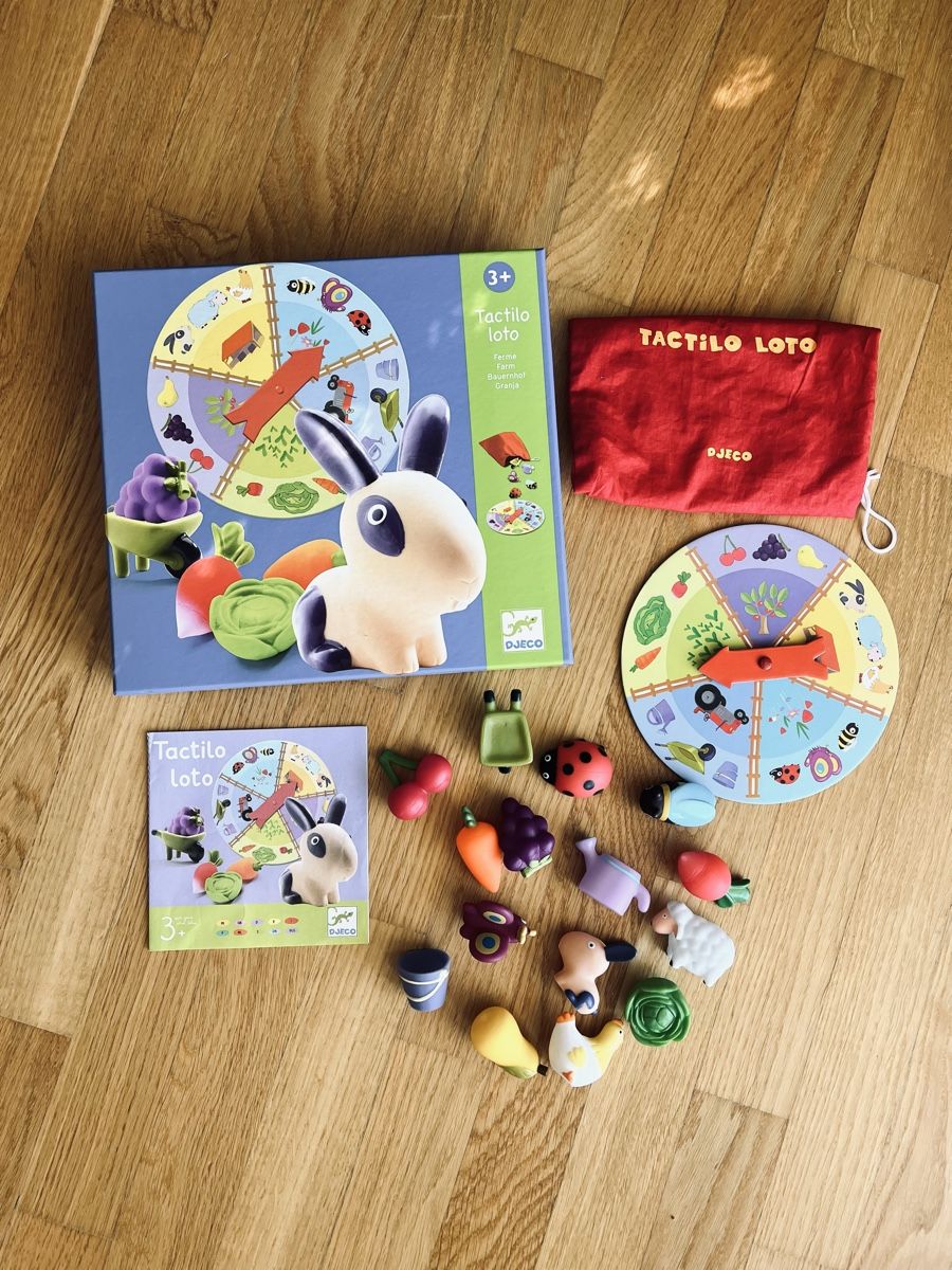 Djeco Giochi: Djeco Tactilo Loto Spiel – Usato da Burgdorf venduto da rulan