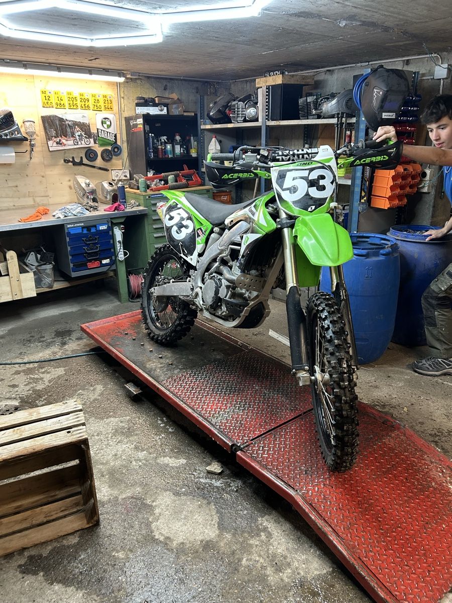 Kawasaki Enduro: Kawasaki KX450 Crossmaschiene – Usato da Appenzell venduto da uel_72yz 5