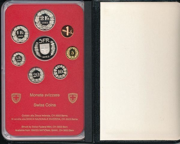Alle Münzen: Münzsatz 1983 PP – Neu (gemäss Beschreibung) aus Obfelden von Octavia61 1