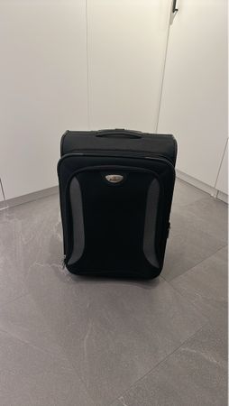 Eminent Reisekoffer schwarz, gebraucht, guter Zustand
