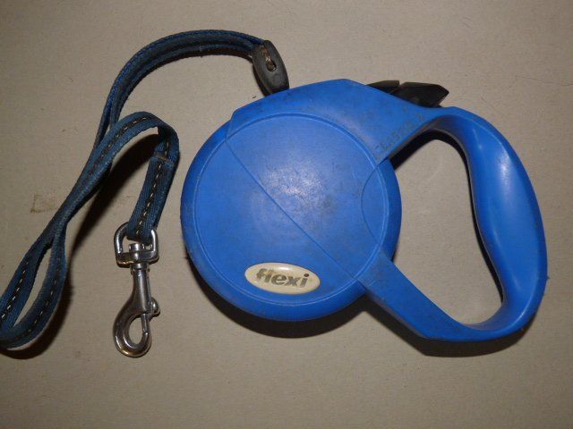 Flexi Guinzagli & Collari: Flexi Roll-Leine Classic 2, blau – Usato da Nunningen venduto da mercury-4-dogs