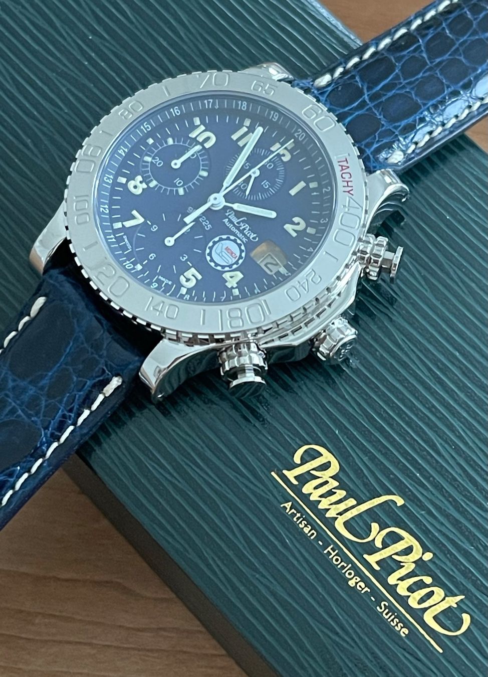 Paul Picot Uhren: Paul Picot Chrono Monza Automatic vollständig revidiert – Gebraucht aus Embrach von Canderau 5