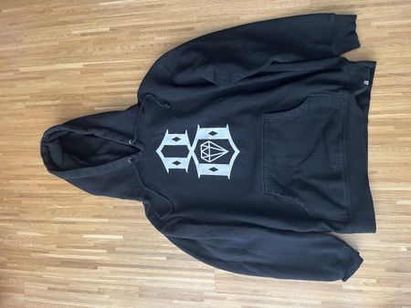 Rebel Eight Hoodie - schwarz - Gr. M - Streetwear