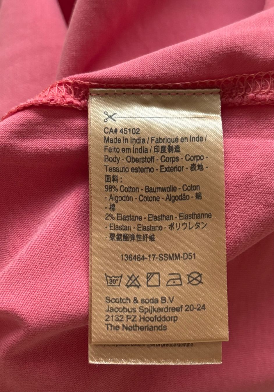 Maison Scotch T-shirt: T-Shirt Scotch&Soda – Usato da Winterberg ZH venduto da vanilleinspiration 5