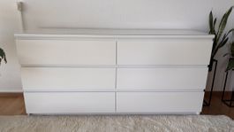 IKEA Malm Kommode weiss 6 Schubladen guter Zustand