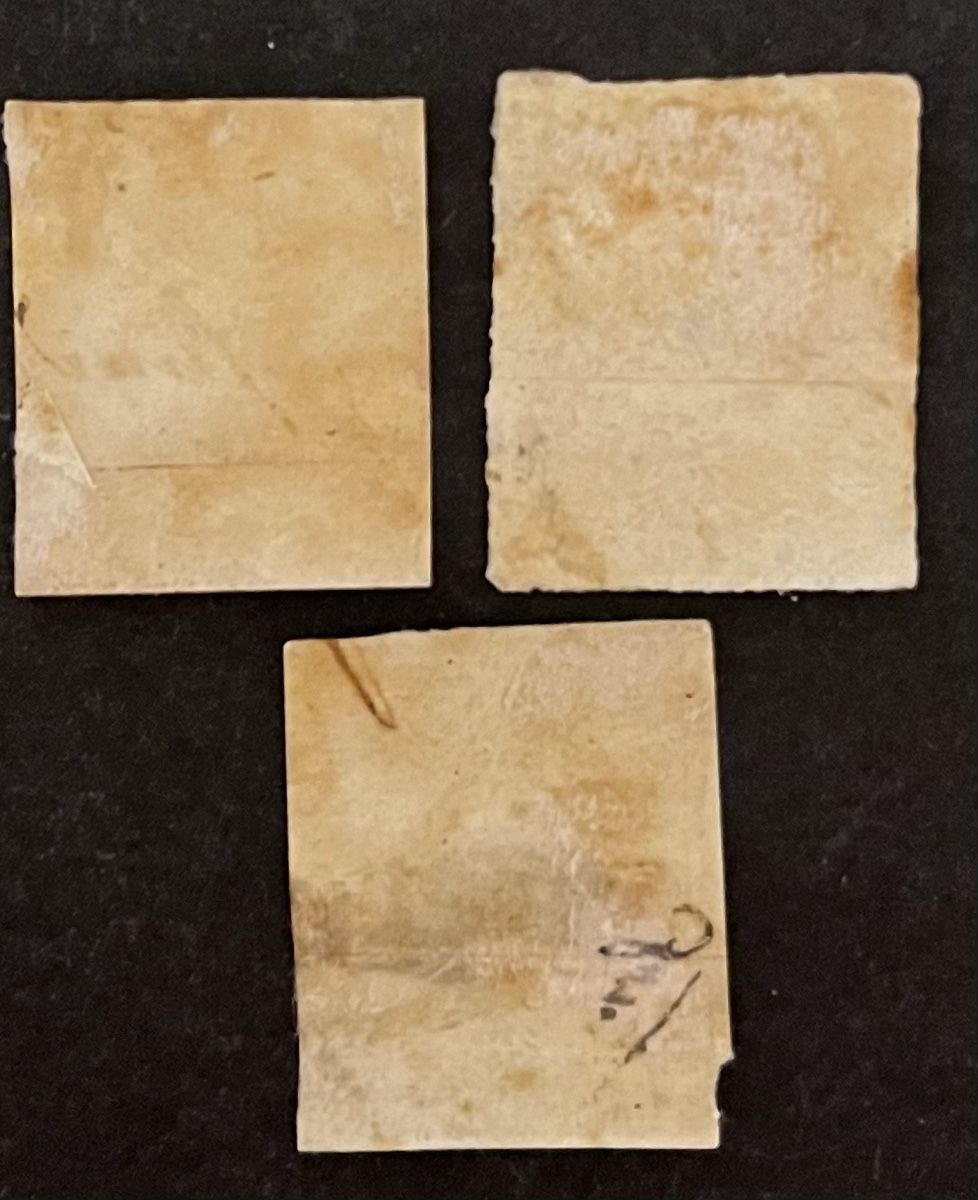 Alle Briefmarken: 3x Strubel 23C Oblitérés  – Gebraucht aus Sottens von thigroux 1