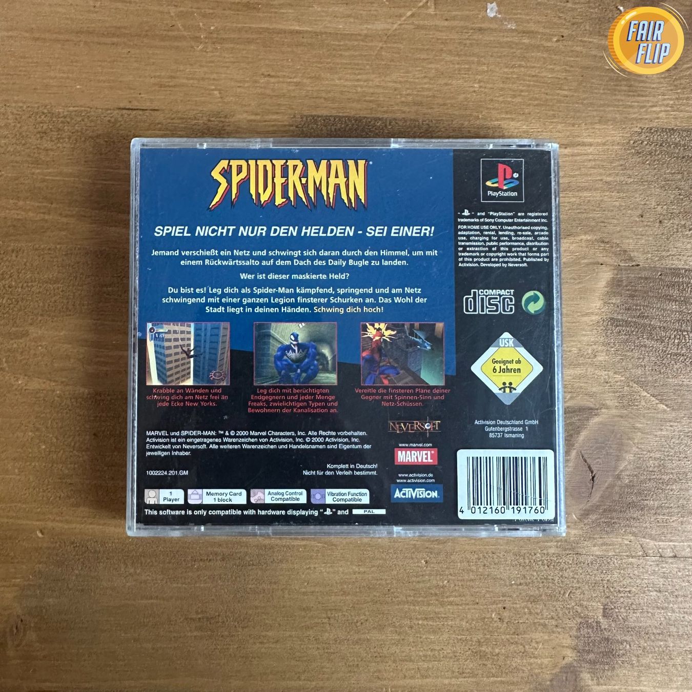 Spiele: PS1 - Spider-Man – Gebraucht aus Luzern von fairflip 2