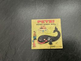 Altes Pixi : Petzi hütet einen Wal Nr. 112