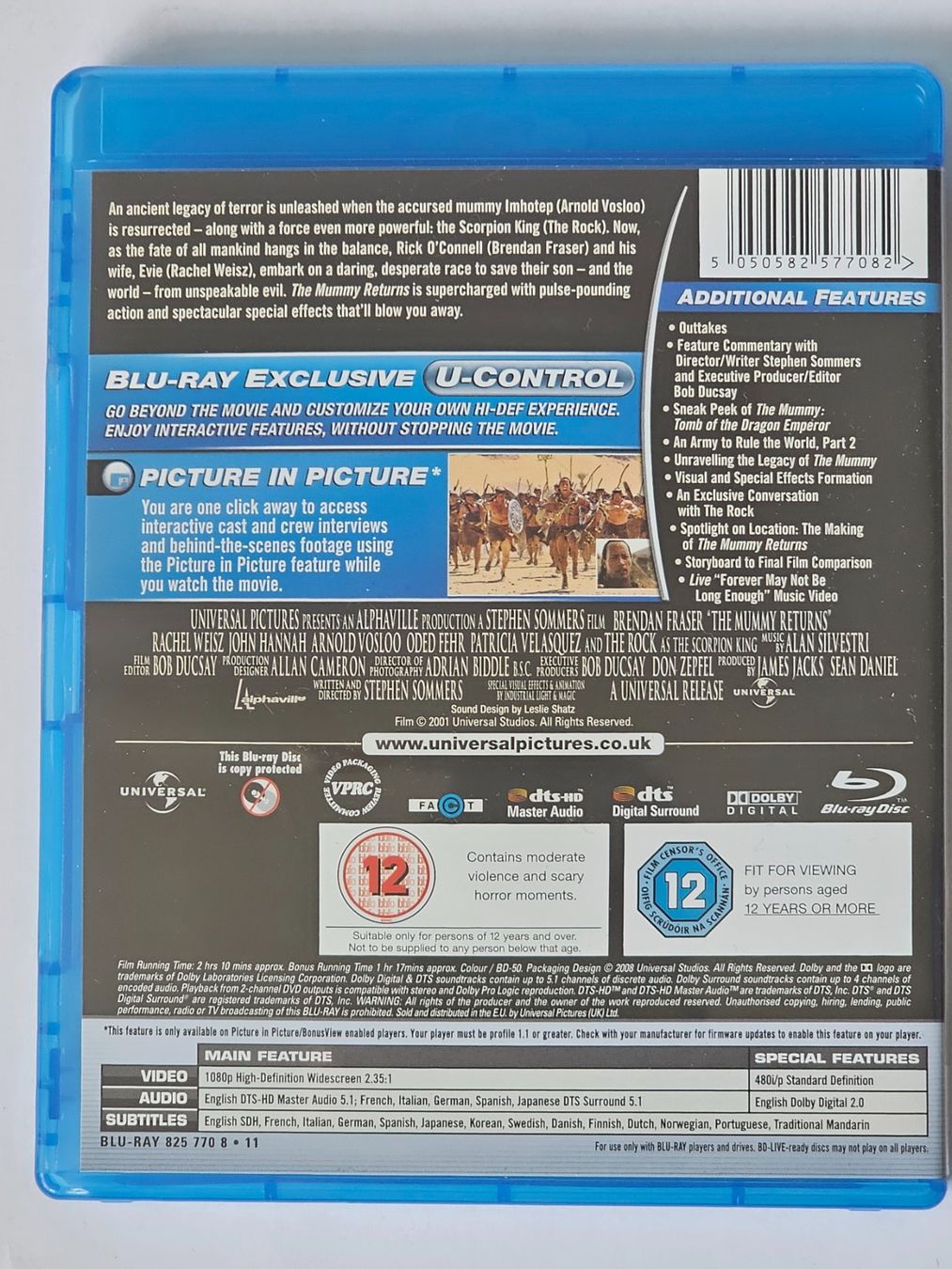 Tous les DVDs: Blu-ray The Mummy Returns – D'occasion à Würenlos par Keks 1