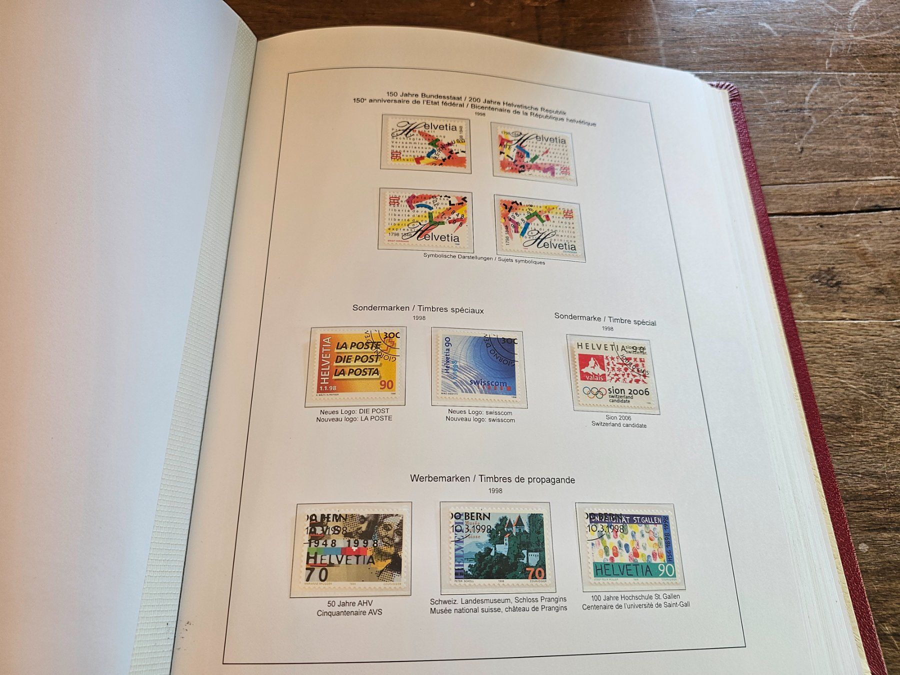 Tutti i francobolli: CH 1990-2009 Serie complete al 100% timbrati ET – Nuovo (secondo la descrizione) da Monte Carasso venduto da giave 4