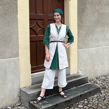 Kostüm Verkleidung Mittelalter Burgfräulein F (Grösse 2)