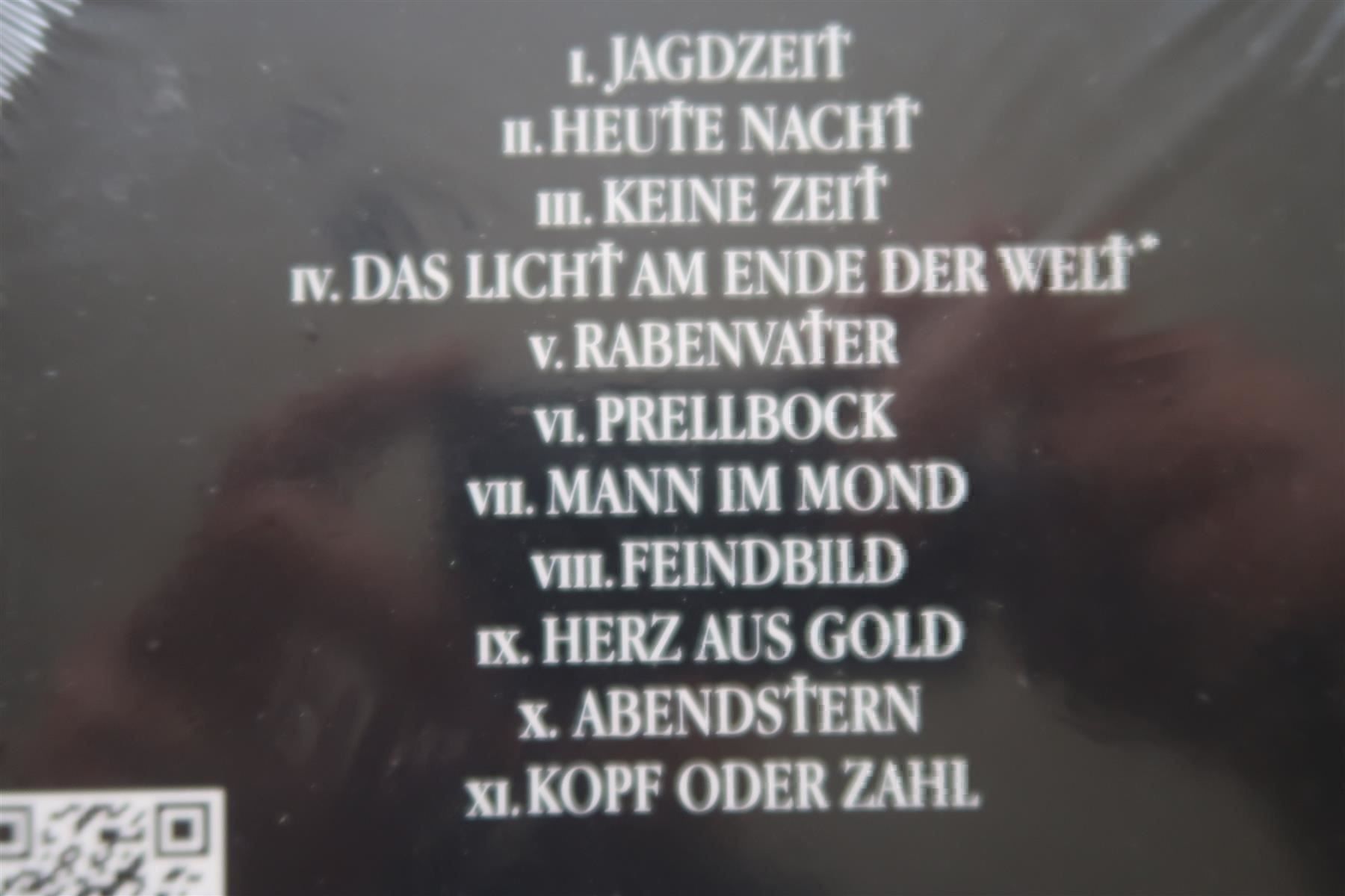 CD: MEGAHERZ - GÖTTERDÄMMERUNG - NEUE CD OVP – Nuovo e nell'imballaggio originale da Basel venduto da Patiscat 2