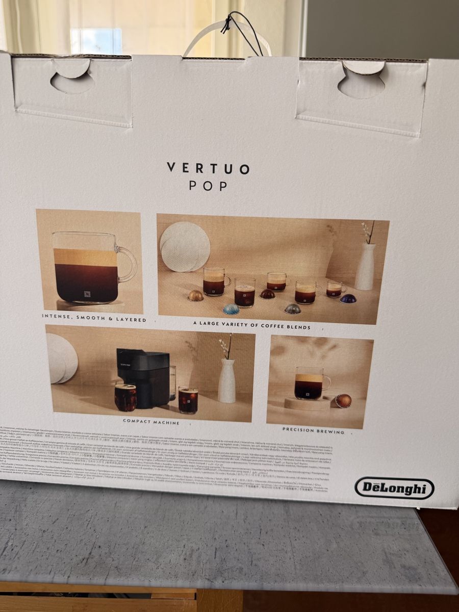 Nespresso Macchine per caffè & Macchine per espresso: Nespresso Vertuo Pop - nuova! – Nuovo e nell'imballaggio originale da Breganzona venduto da sma_bp8f 2