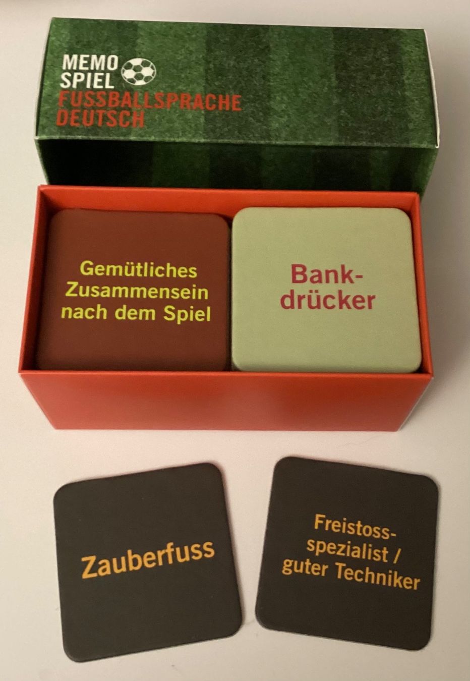 Giochi: Fussballsprache deutsch Memospiel – Usato da Wagen venduto da papai1 1