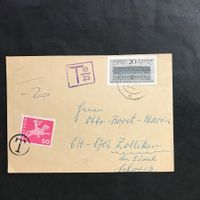 NP Brief aus der DDR mit T-Entwertung auf Zst 358