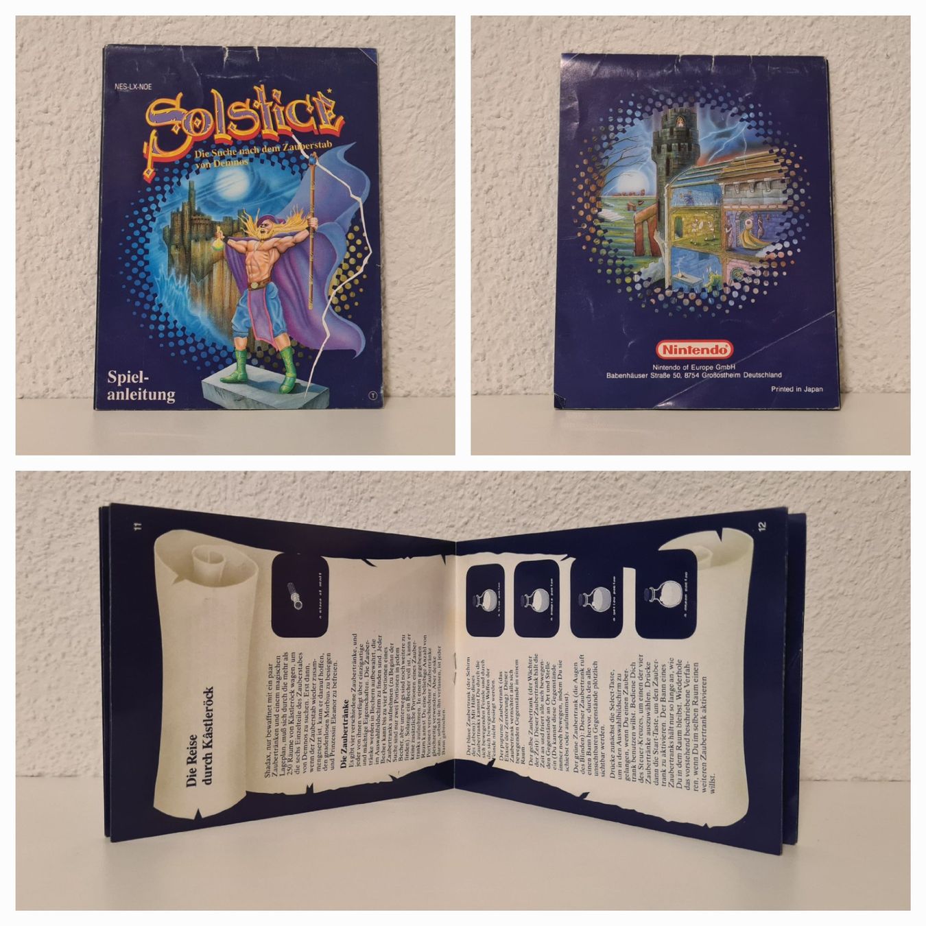 Nintendo Giochi: SOLSTICE - CIB / Pal B Nintendo NES – Usato da Dübendorf venduto da digital_bath 9