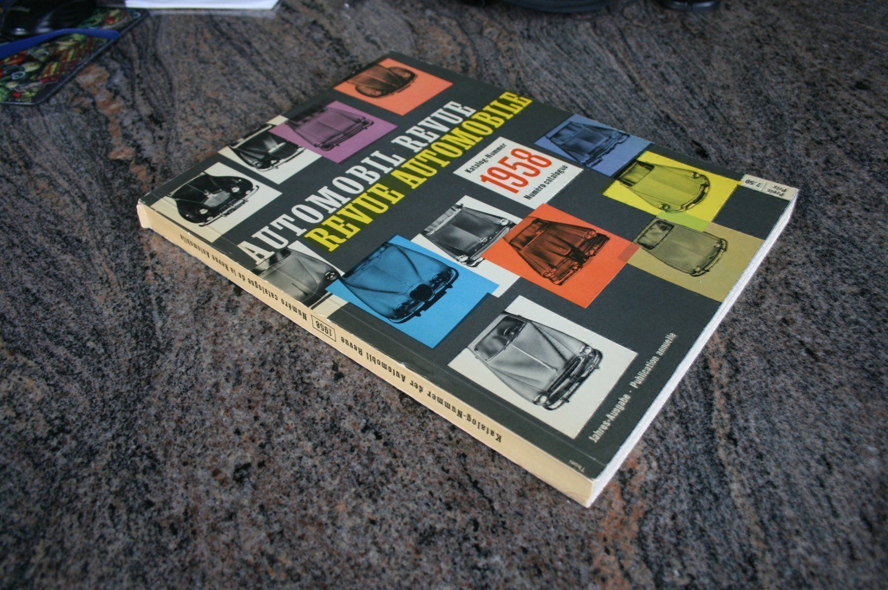Zeitschriften & Magazine: AUTOMOBIL REVUE KATALOG 1958 – Gebraucht aus Wilen b. Wil von Rasti2 2