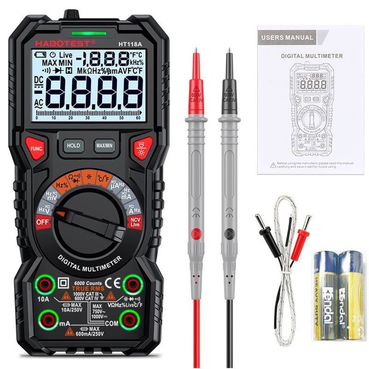 Multimeter Mit LedBuchsen 2 Sicherungen Kaufen auf Ricardo
