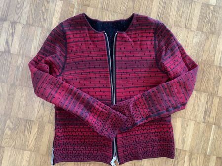 Xess+baba beideseitig wollen cardigan