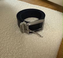 Gürtel Leder Schwarz BW 100 LG 115 SWISS MADE