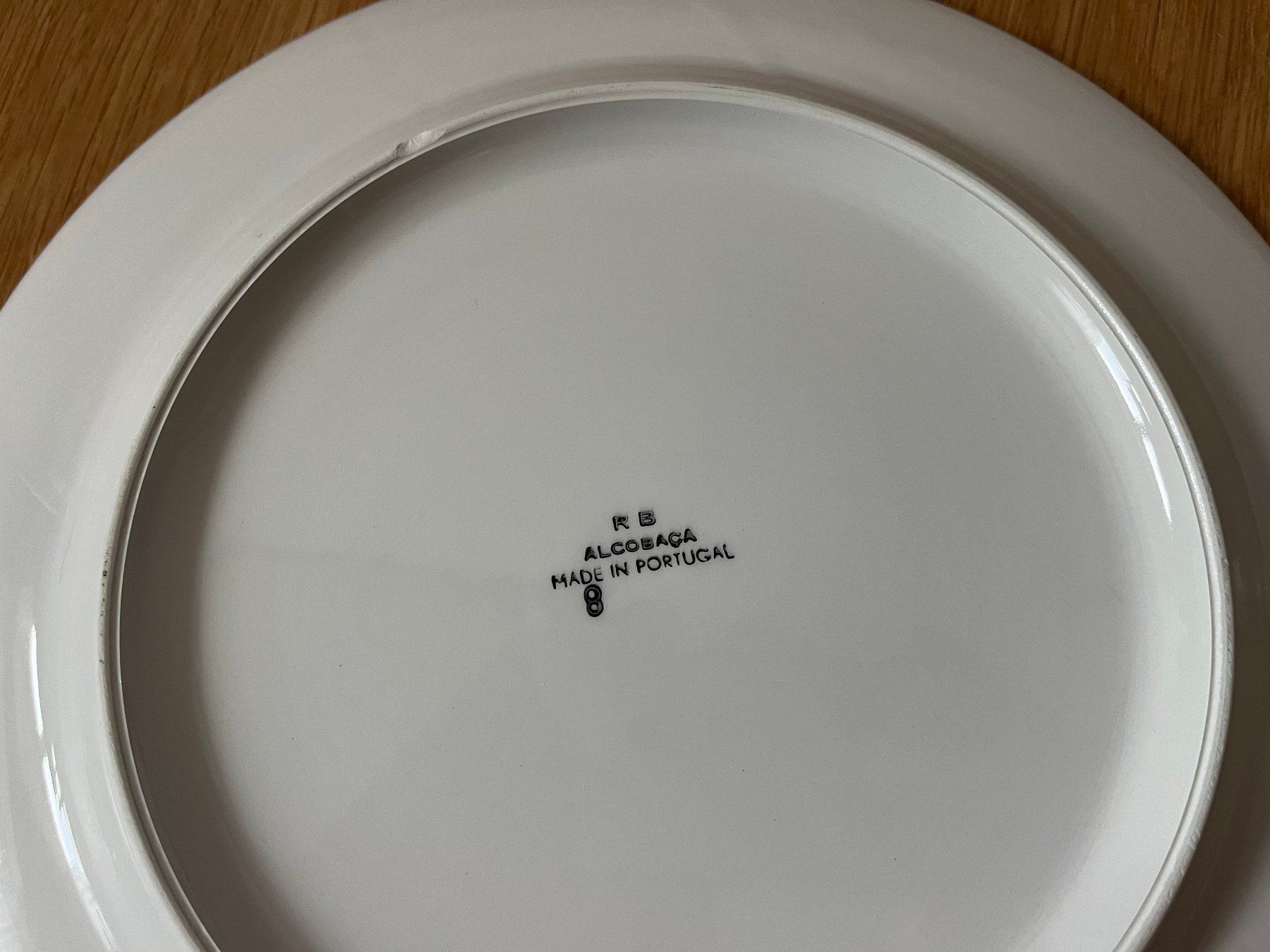 Set di piatti: 2x Tellerset mit schönem handgemaltem Muster – Usato da Fällanden venduto da iichhalt 4