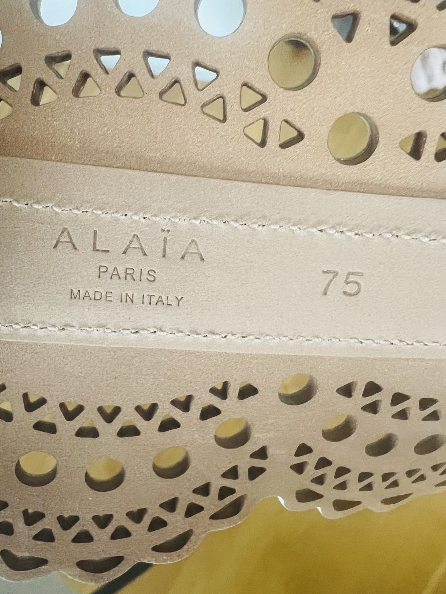 Alaia Cinture: Alaia Gürtel weiß – Nuovo (secondo la descrizione) da Scherzingen venduto da Kristina123 3