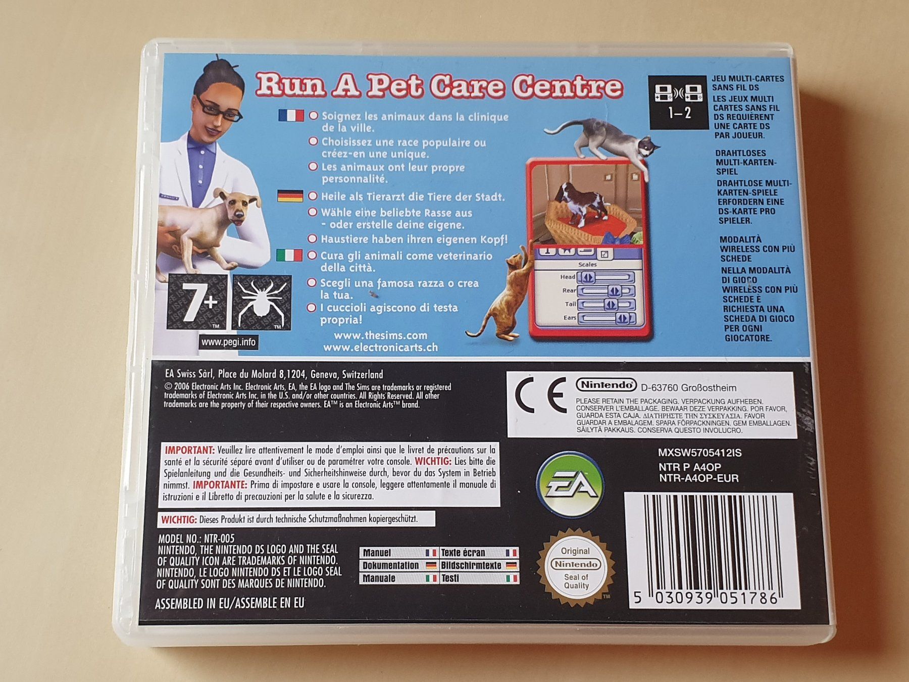 Nintendo Spiele: Sims 2 Pets – Gebraucht aus Stansstad von collectorsshop 1