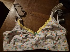 Still-BH mama basics geblümt mit Spitze neu mit Etikett