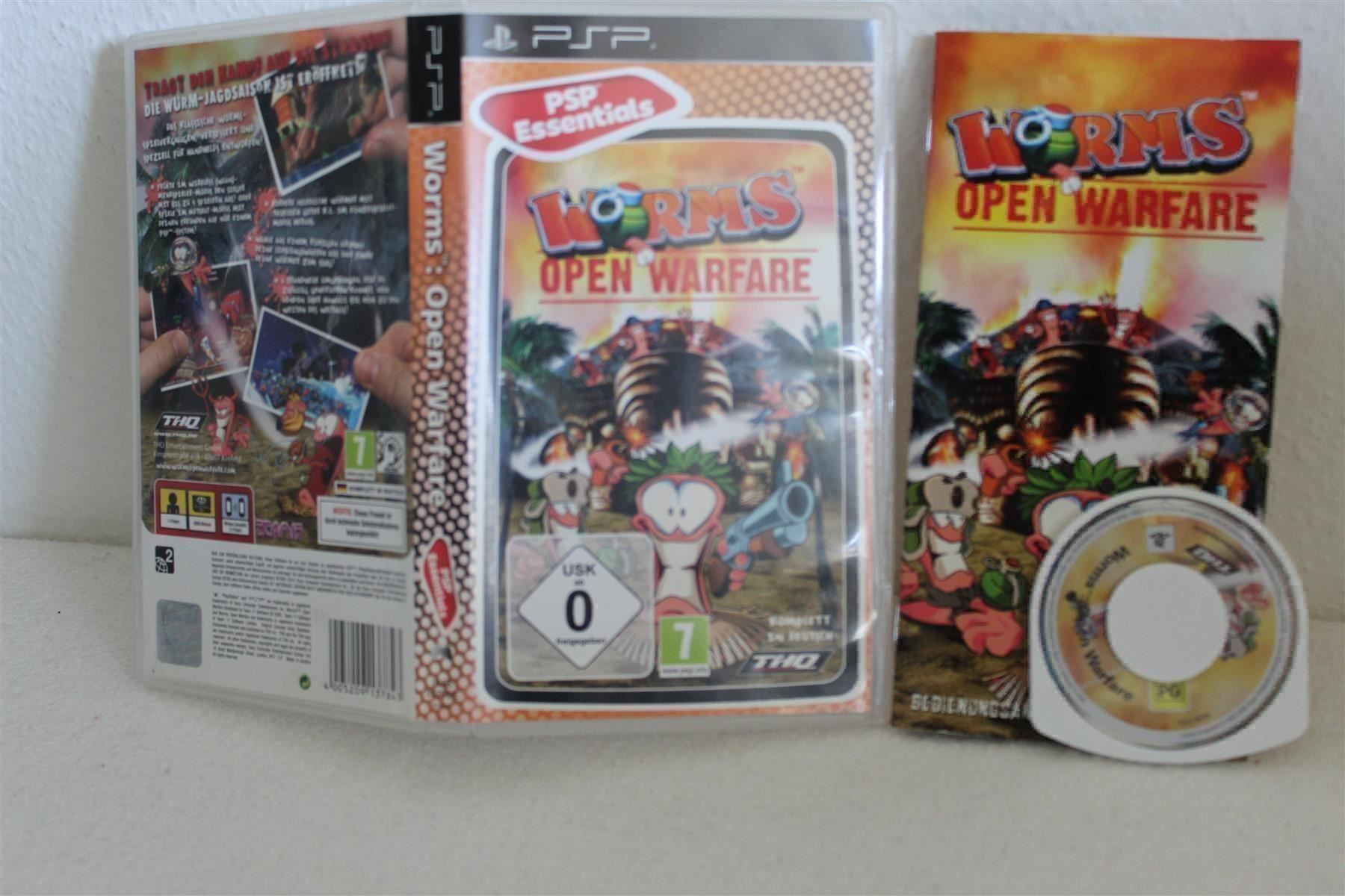 Sony Jeux: Worms: Open Warfare PSP Essent. – D'occasion à Reinach BL par Haexli_46