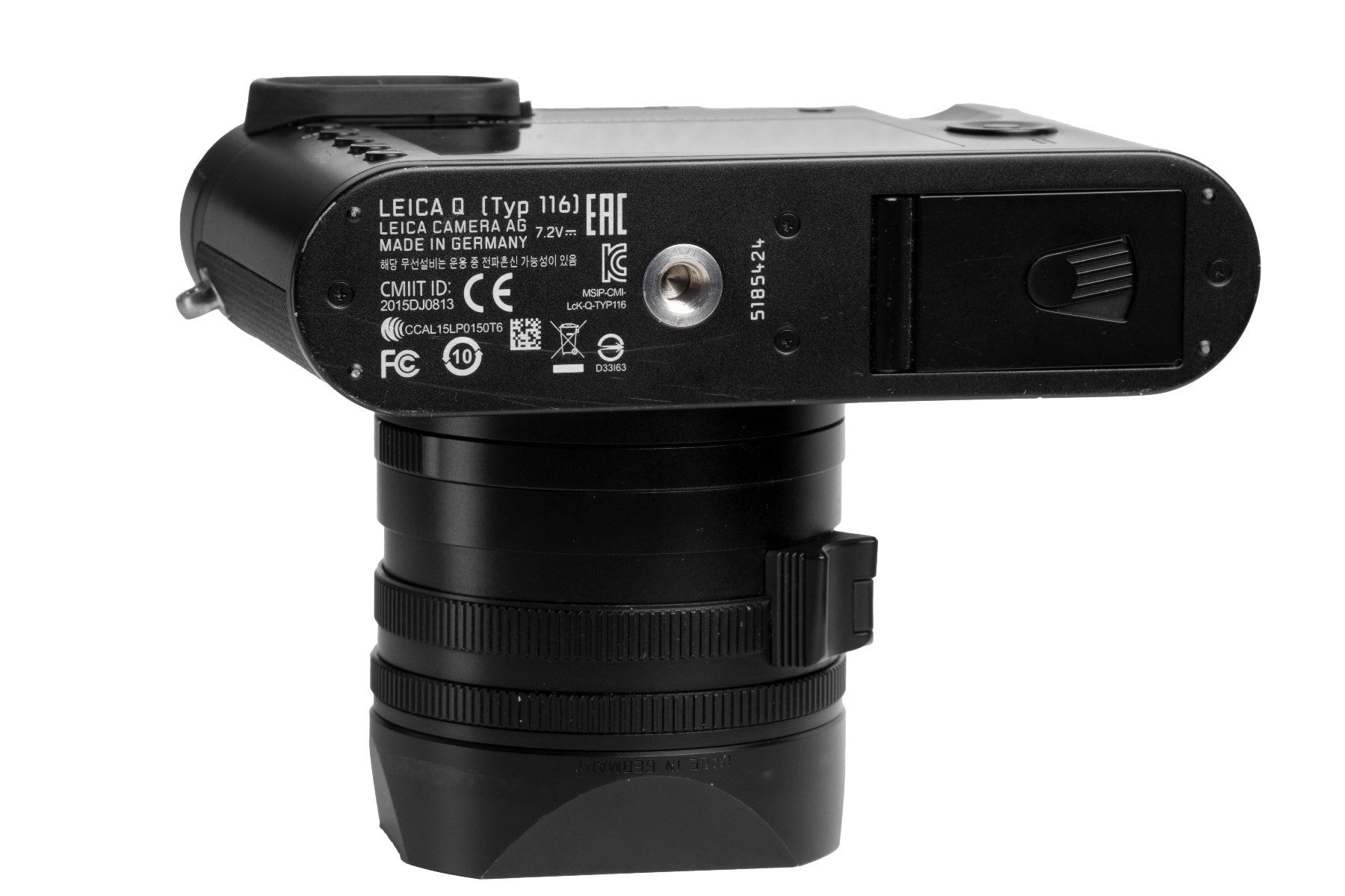 Leica Kamera: LEICA Q  Camera / Kamera . TYP 116 – Gebraucht aus Emmen von 010 6