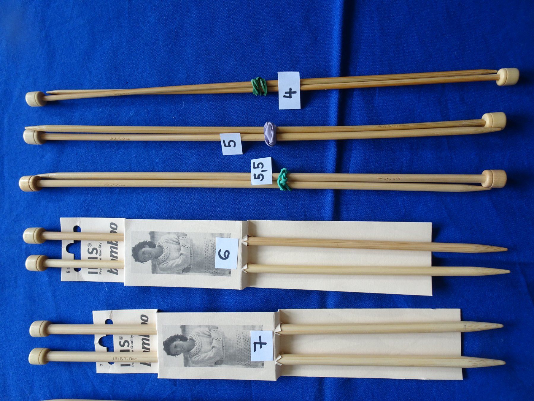 Ferri: BAMBUS Stricknadeln 9 Sets = total 18 Stricknadeln – Nuovo (secondo la descrizione) da Berikon venduto da Ponderoso 2